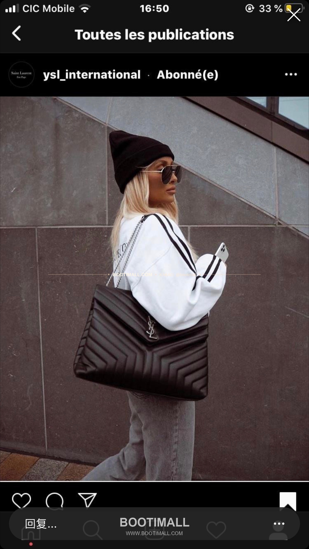 생로랑 루루 카프스킨 Y퀼팅 플랩 체인 숄더백 Saint Laurent Loulou Calfskin Y Quilted Flap Chain Shoulder Bag 457014 38cm 9