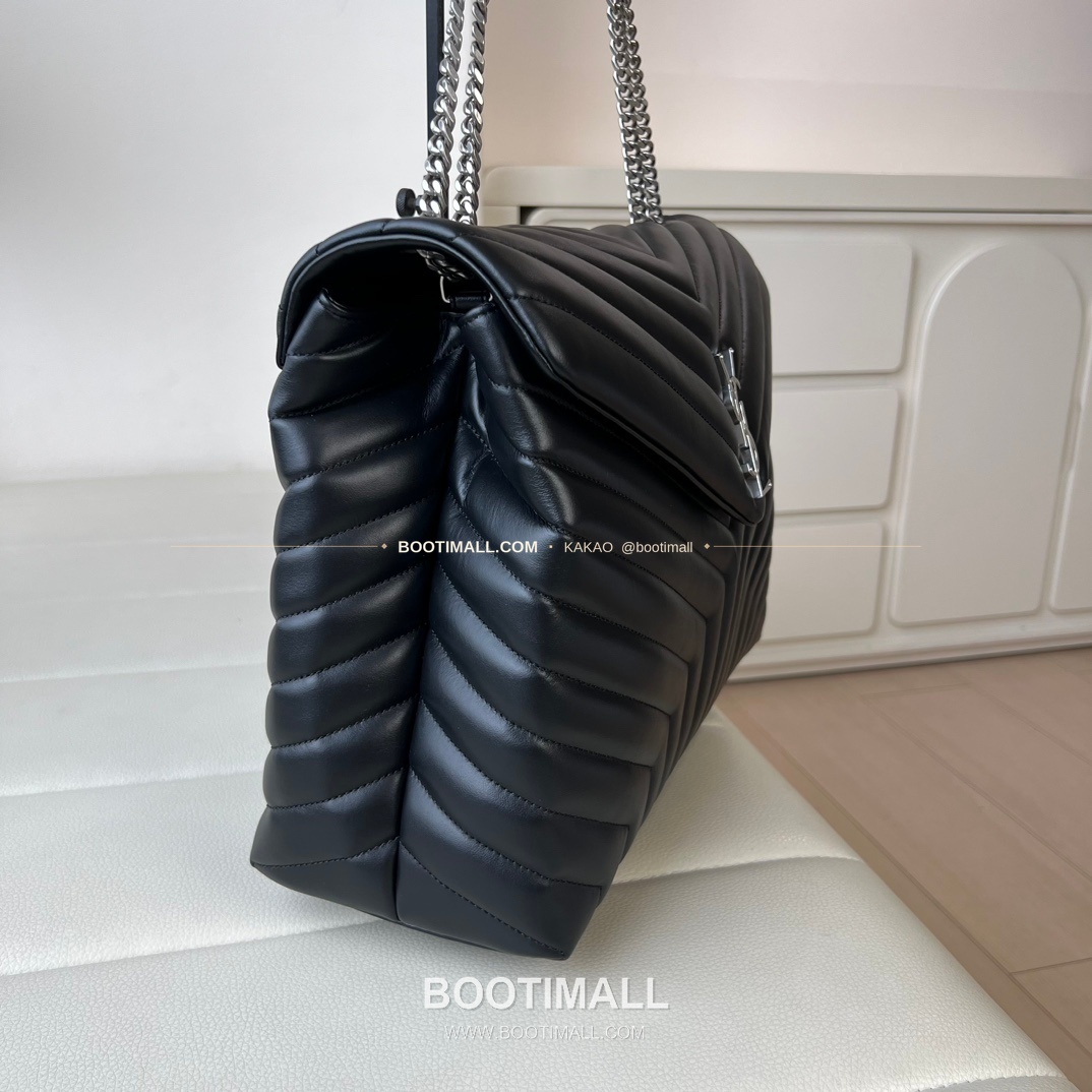 생로랑 루루 카프스킨 Y퀼팅 플랩 체인 숄더백 Saint Laurent Loulou Calfskin Y Quilted Flap Chain Shoulder Bag 457014 38cm 12