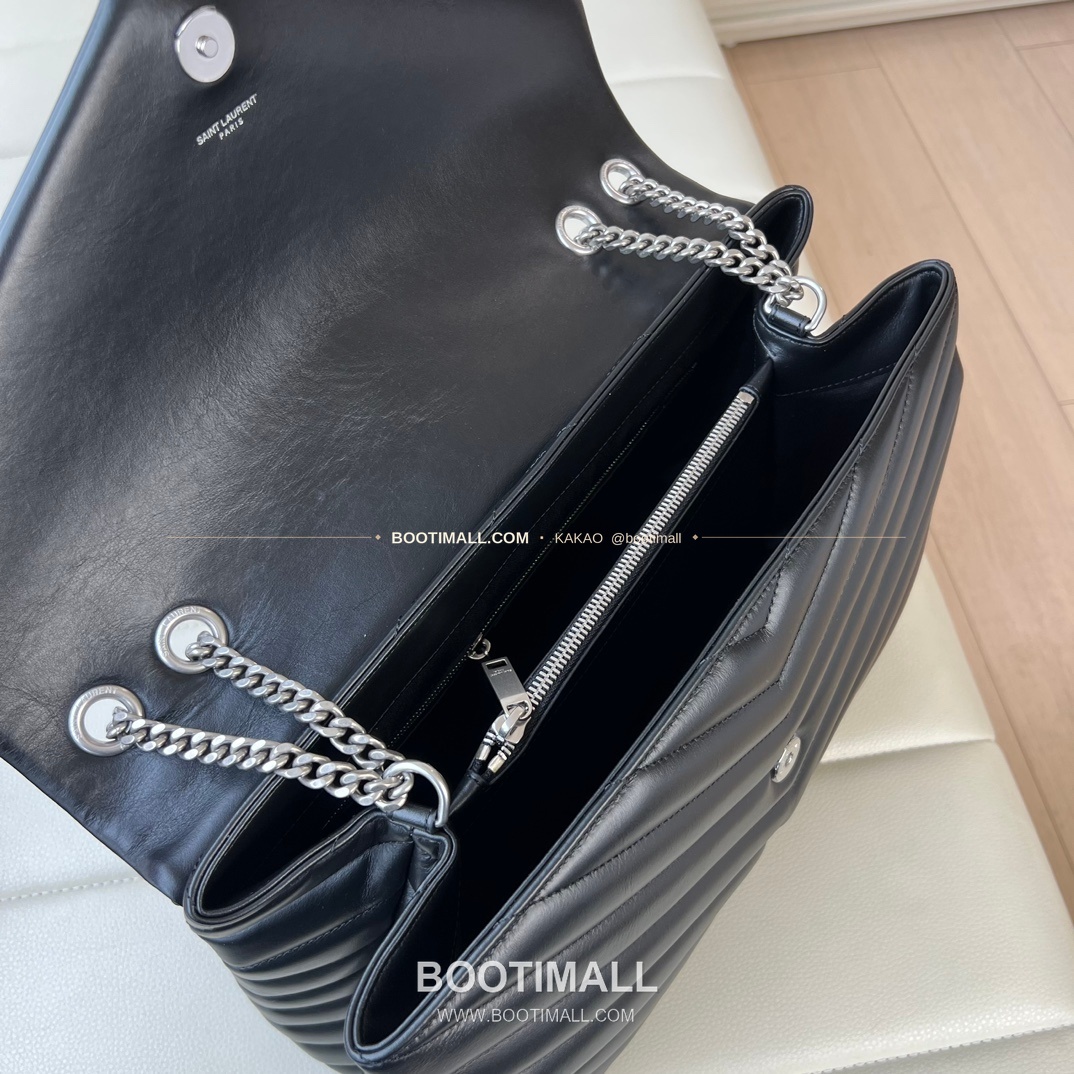 생로랑 루루 카프스킨 Y퀼팅 플랩 체인 숄더백 Saint Laurent Loulou Calfskin Y Quilted Flap Chain Shoulder Bag 457014 38cm 16