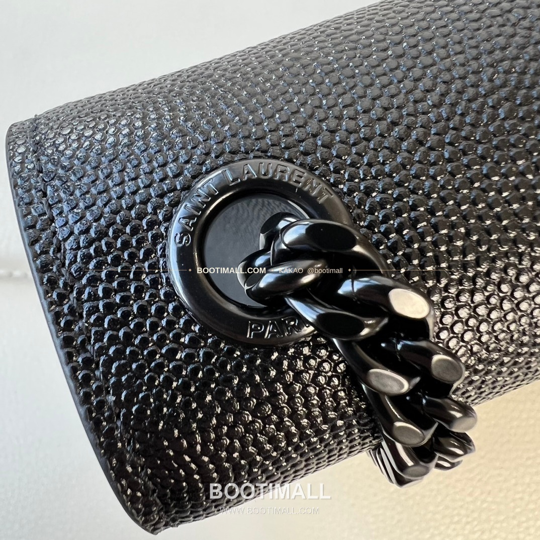 생로랑 모노그램 카프스킨 그레인 체인 숄더백 Saint Laurent Monogram Calfskin Grain Chain Shoulder Bag 364021 24cm 5