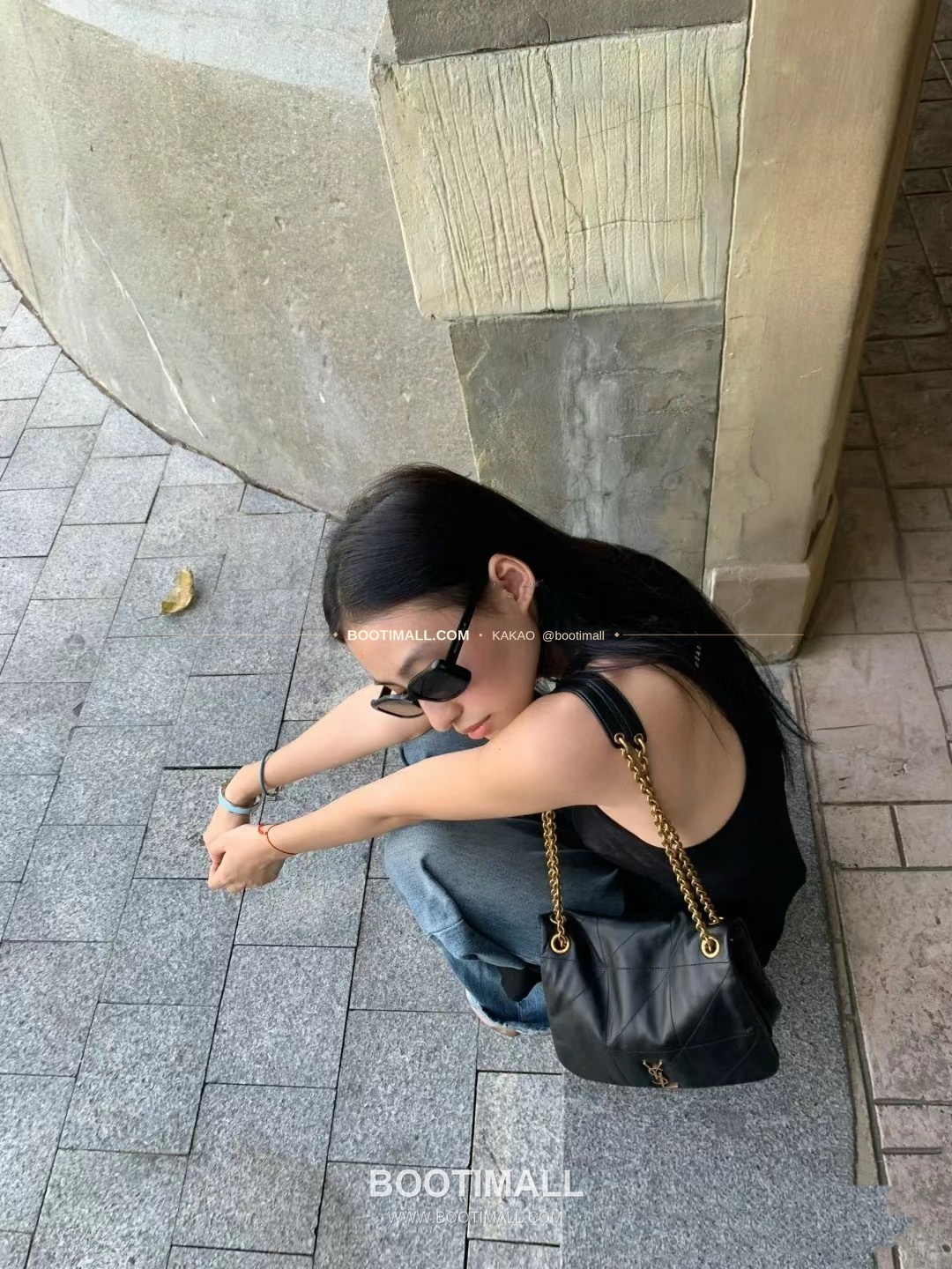 생로랑 제이미 나파 램스킨 카레리브고슈 퀼팅 체인 숄더백 Saint Laurent Jamie Nappa Lambskin Carre Rive Gauche Quilted Chain Shoulder Bag 763475 25cm 2