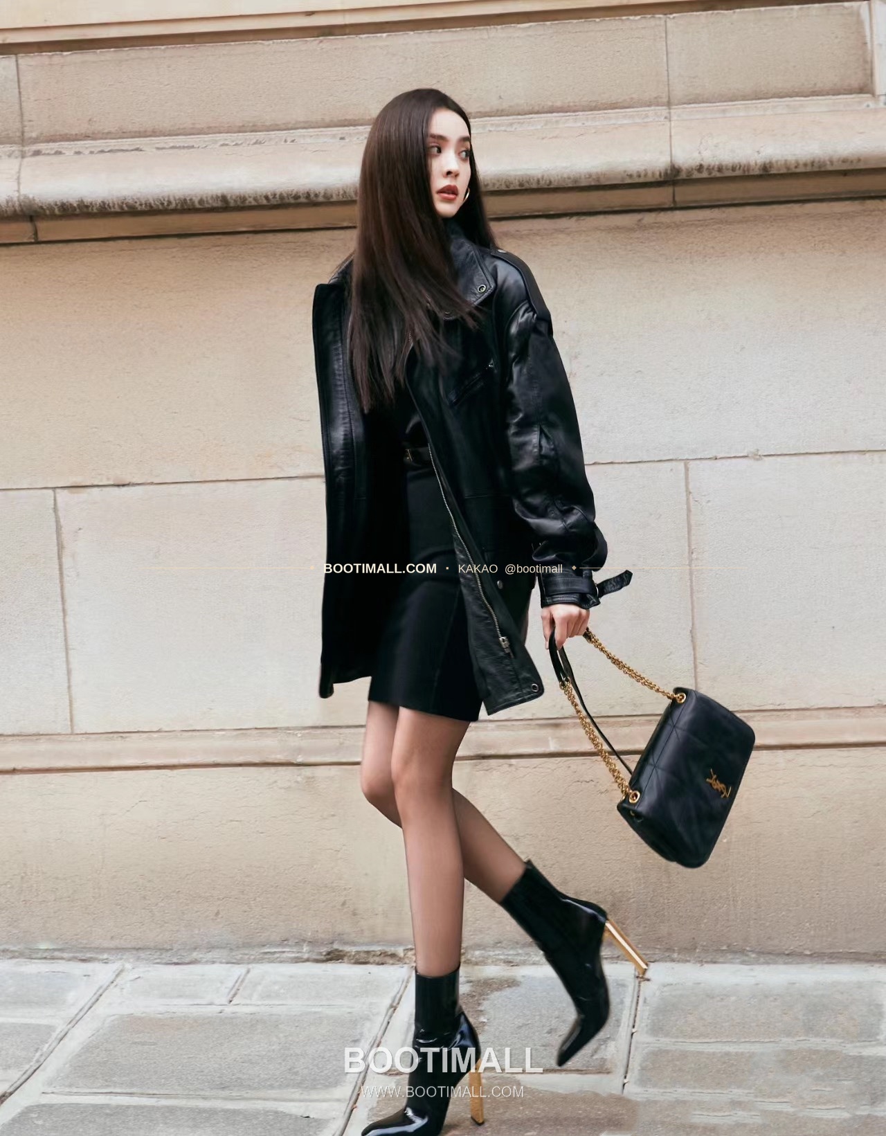 생로랑 제이미 나파 램스킨 카레리브고슈 퀼팅 체인 숄더백 Saint Laurent Jamie Nappa Lambskin Carre Rive Gauche Quilted Chain Shoulder Bag 763475 25cm 6