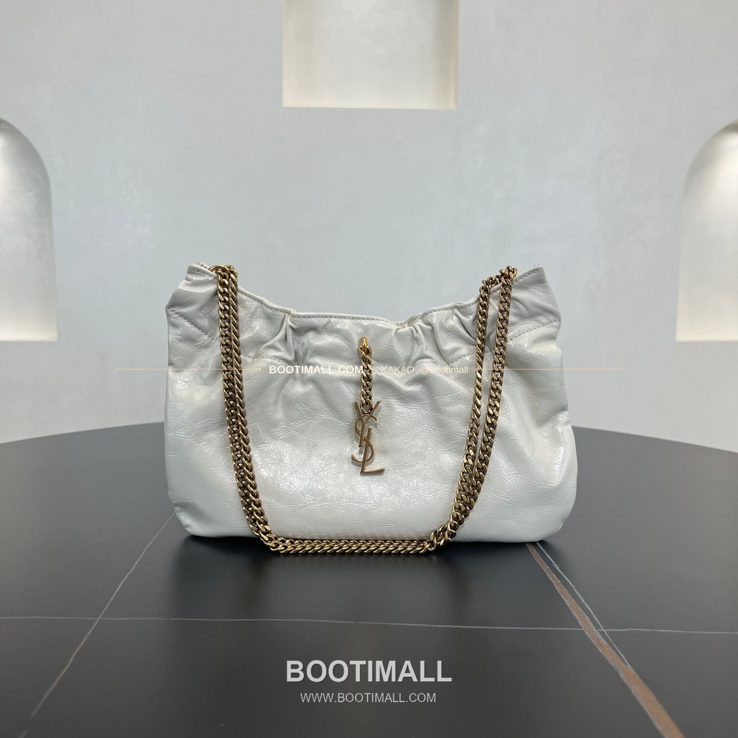 생로랑 클라우드 램스킨 체인 숄더백 Saint Laurent Cloud Lambskin Chain Shoulder Bag 681632 24cm 1