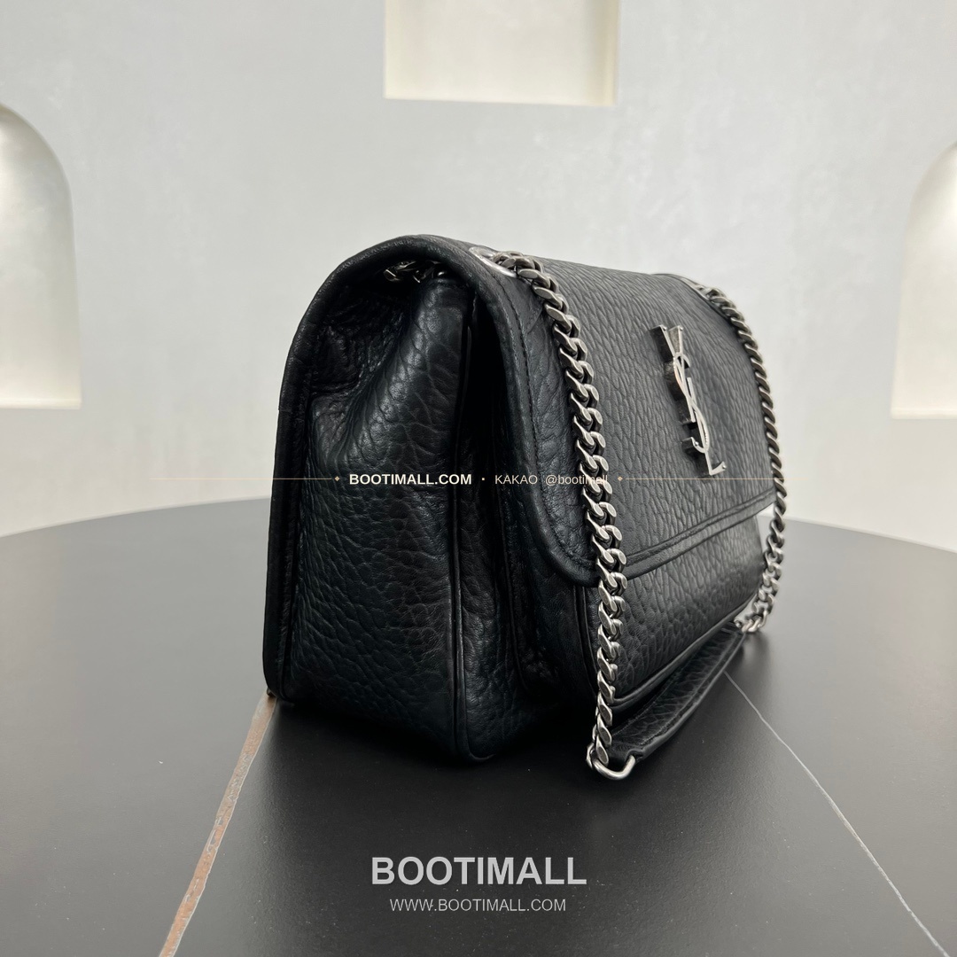 생로랑 니키 램스킨 그레인 플랩 체인 숄더백 Saint Laurent Niki Lambskin Grain Flap Chain Shoulder Bag 633178 28cm 3