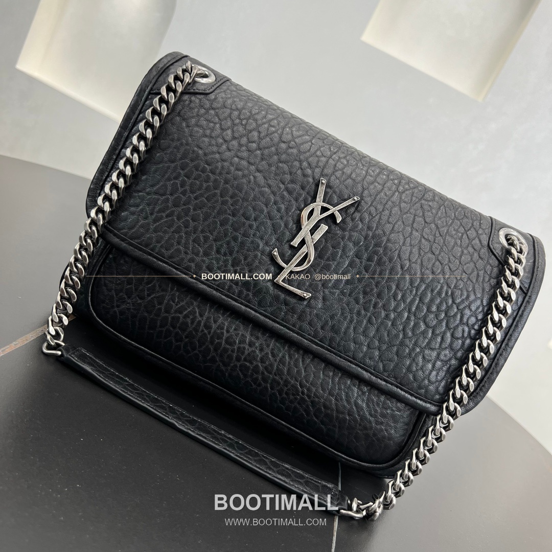 생로랑 니키 램스킨 그레인 플랩 체인 숄더백 Saint Laurent Niki Lambskin Grain Flap Chain Shoulder Bag 633178 28cm 5