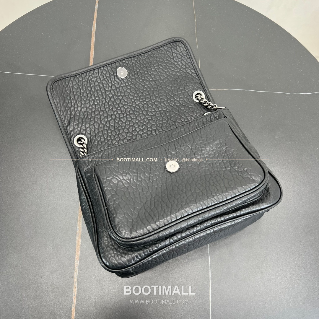 생로랑 니키 램스킨 그레인 플랩 체인 숄더백 Saint Laurent Niki Lambskin Grain Flap Chain Shoulder Bag 633178 28cm 7