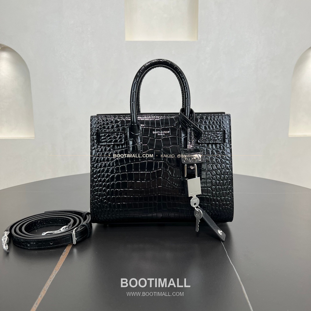 생로랑 베이비 카프스킨 아코디언 토트 숄더백 Saint Laurent Baby Calfskin Accordion Tote Shoulder Bag 340778 22cm 1