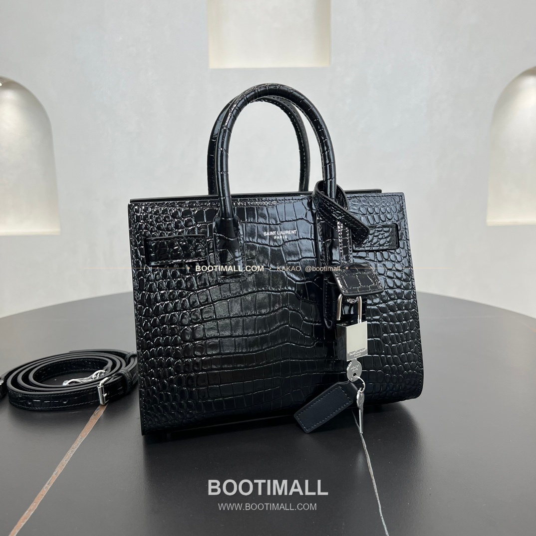 생로랑 베이비 카프스킨 아코디언 토트 숄더백 Saint Laurent Baby Calfskin Accordion Tote Shoulder Bag 340778 22cm 4