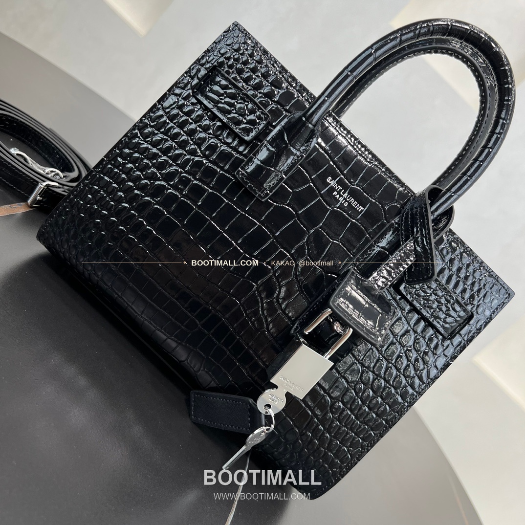 생로랑 베이비 카프스킨 아코디언 토트 숄더백 Saint Laurent Baby Calfskin Accordion Tote Shoulder Bag 340778 22cm 5