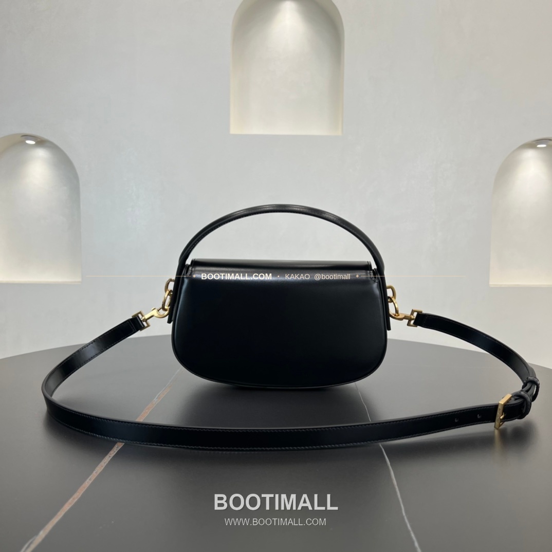 생로랑 하프문 카프스킨 카산드라 플랩 숄더백 Saint Laurent Half Moon Calfskin Cassandre Flap Shoulder Bag 787671 24cm 2