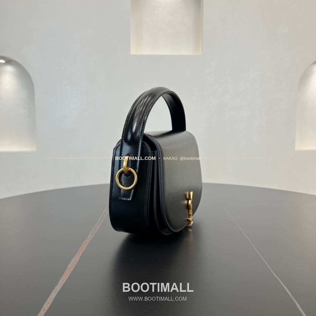 생로랑 하프문 카프스킨 카산드라 플랩 숄더백 Saint Laurent Half Moon Calfskin Cassandre Flap Shoulder Bag 787671 24cm 3