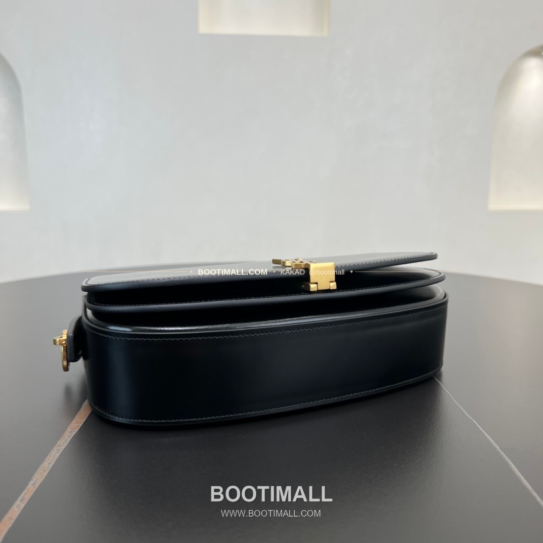 생로랑 하프문 카프스킨 카산드라 플랩 숄더백 Saint Laurent Half Moon Calfskin Cassandre Flap Shoulder Bag 787671 24cm 6