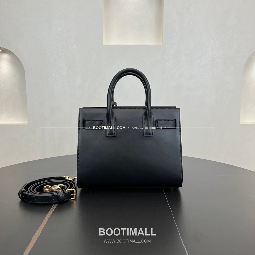 생로랑 삭 드 주르 카프스킨 아코디언 토트 숄더백 Saint Laurent Sac De Jour Calfskin Accordion Tote Shoulder Bag 340778 22cm 6