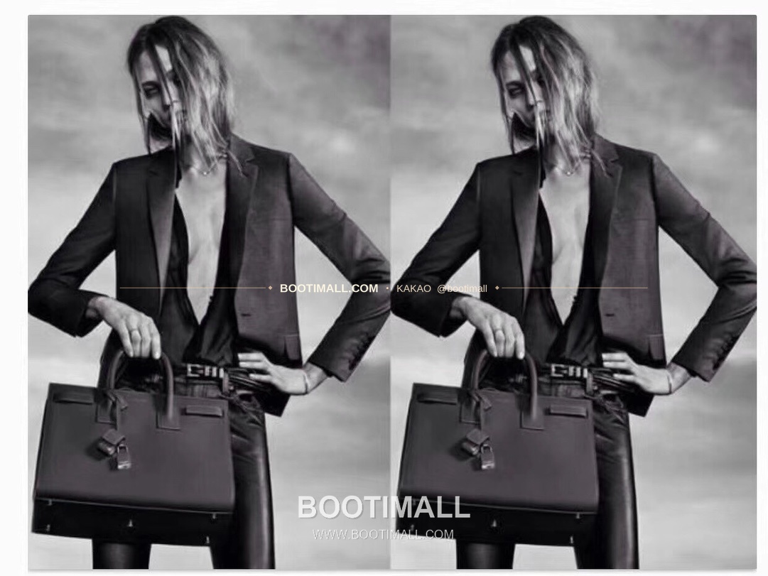 생로랑 삭 드 주르 카프스킨 다이아 엠보 아코디언 토트 숄더백 Saint Laurent Sac De Jour Calfskin Diamond Embossed Accordion Tote Shoulder Bag 378299 32cm 3