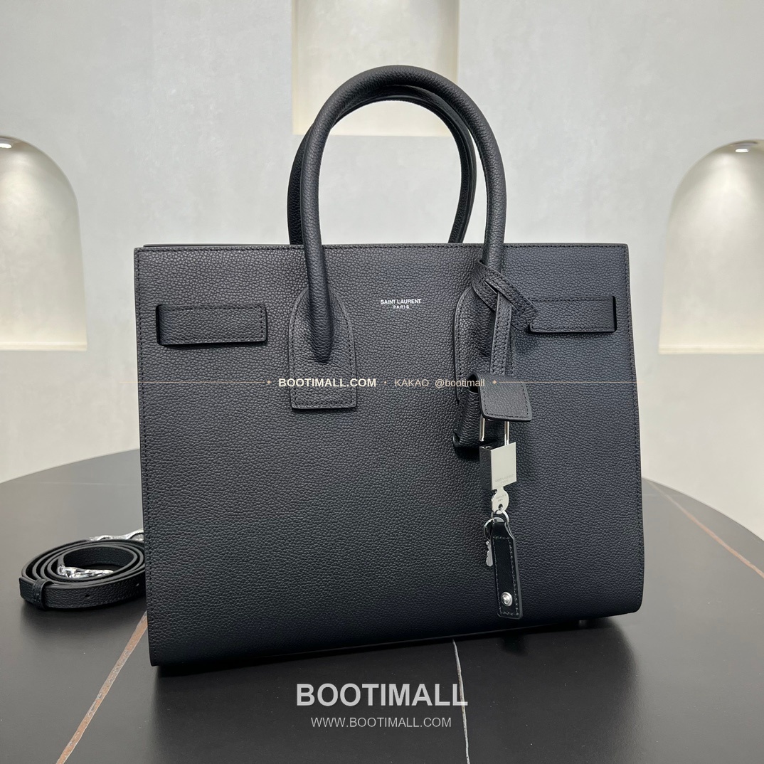 생로랑 삭 드 주르 카프스킨 다이아 엠보 아코디언 토트 숄더백 Saint Laurent Sac De Jour Calfskin Diamond Embossed Accordion Tote Shoulder Bag 378299 32cm 7