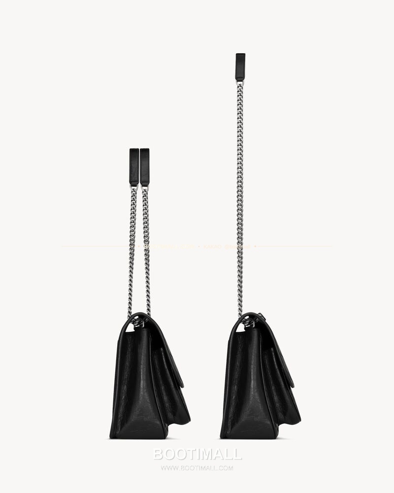 생로랑 니키 램스킨 빈티지 V퀼팅 플랩 체인 숄더백 Saint Laurent Niki Lambskin Vintage V Quilted Flap Chain Shoulder Bag 633184 28cm 3