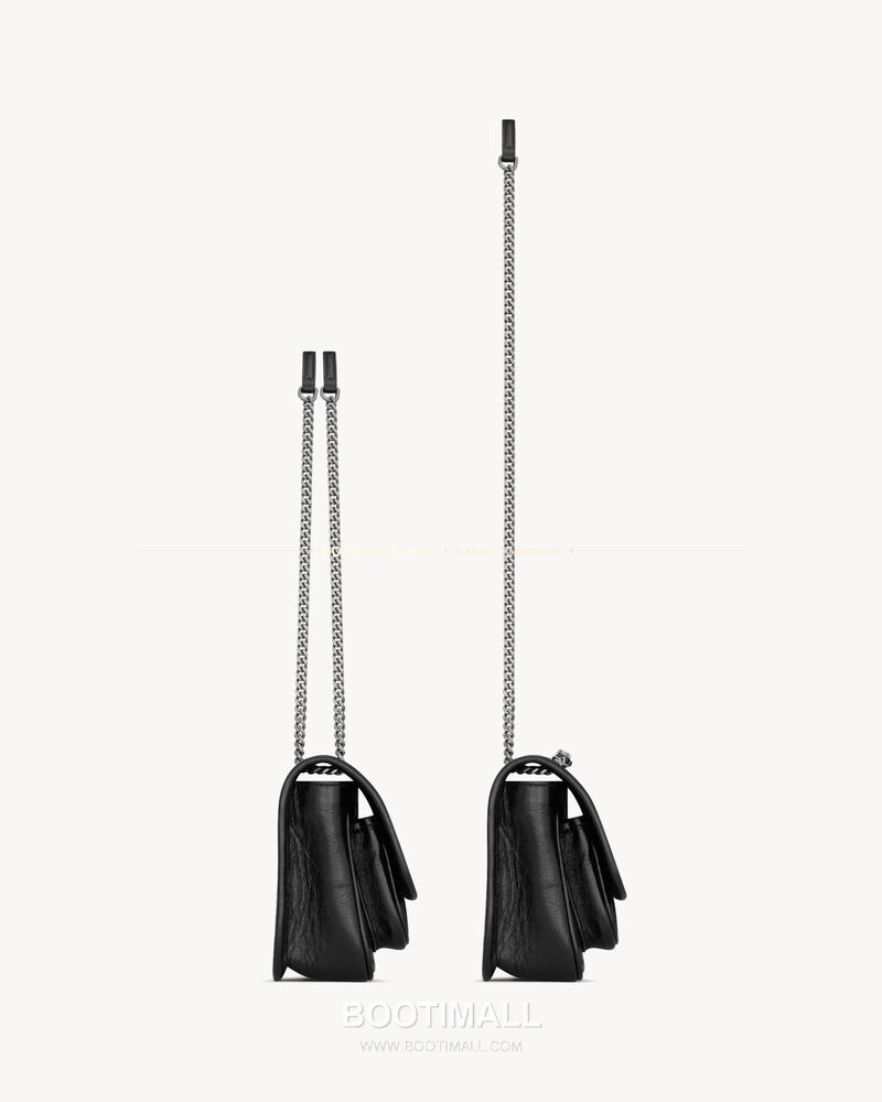 생로랑 니키 램스킨 빈티지 V퀼팅 플랩 체인 숄더백 Saint Laurent Niki Lambskin Vintage V Quilted Flap Chain Shoulder Bag 633185 21cm 3