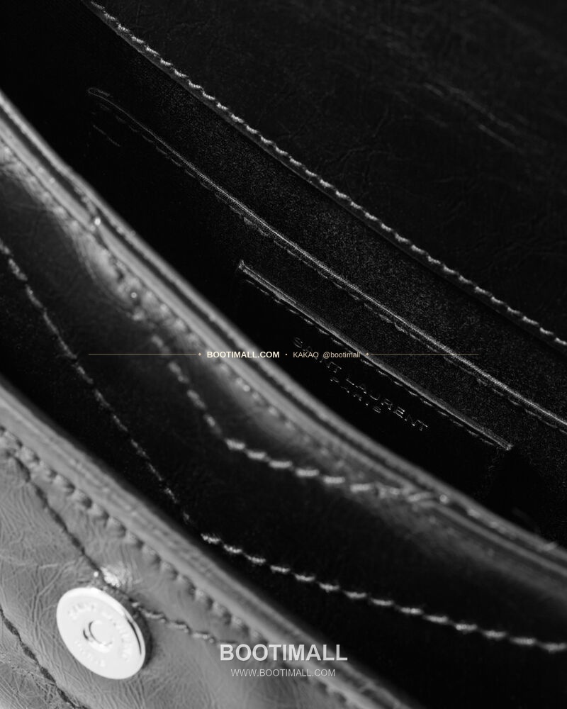 생로랑 니키 램스킨 빈티지 V퀼팅 플랩 체인 숄더백 Saint Laurent Niki Lambskin Vintage V Quilted Flap Chain Shoulder Bag 633185 21cm 6