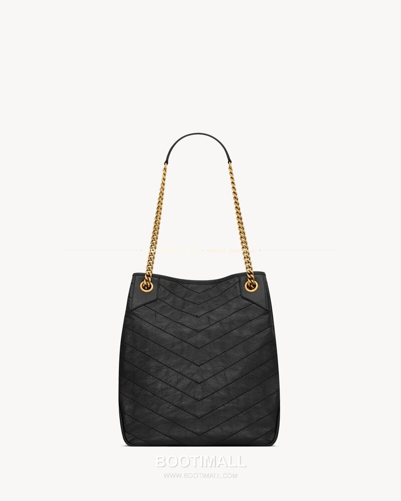 생로랑 니키 카프스킨 빈티지 V퀼팅 토트 숄더백 Saint Laurent Niki Calfskin Vintage V Quilted Tote Shoulder Bag 862295 30cm 2