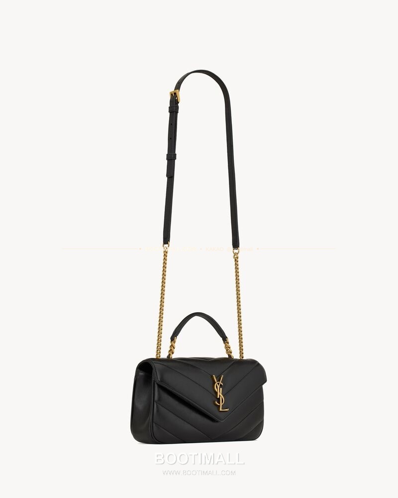 생로랑 루루 카프스킨 V퀼팅 토트 숄더백 Saint Laurent Loulou Calfskin V Quilted Tote Shoulder Bag 869461 25cm 6