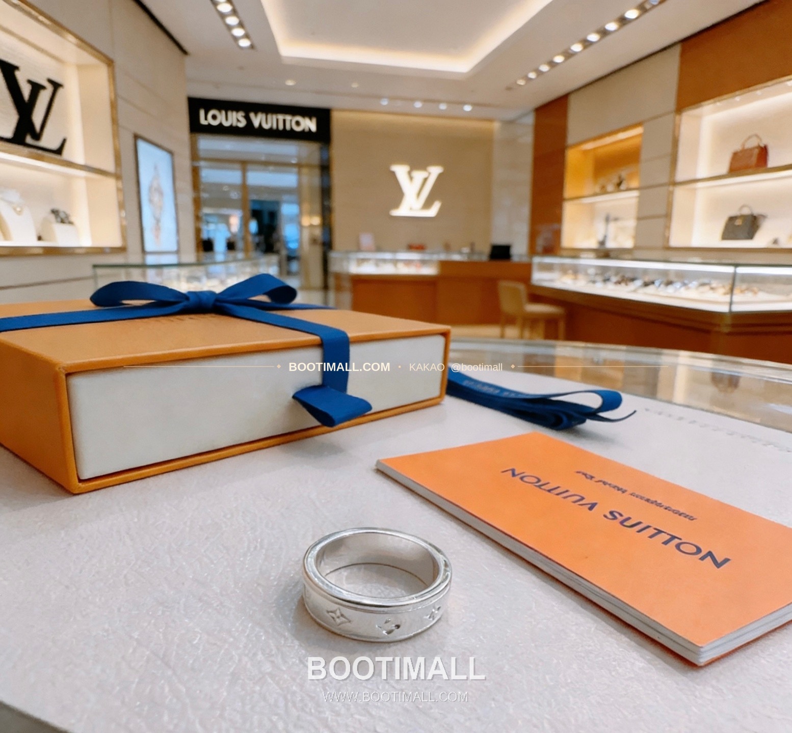 루이비통 빈티지 실버 펑크 링 Louis Vuitton Vintage Silver Punk Ring 3