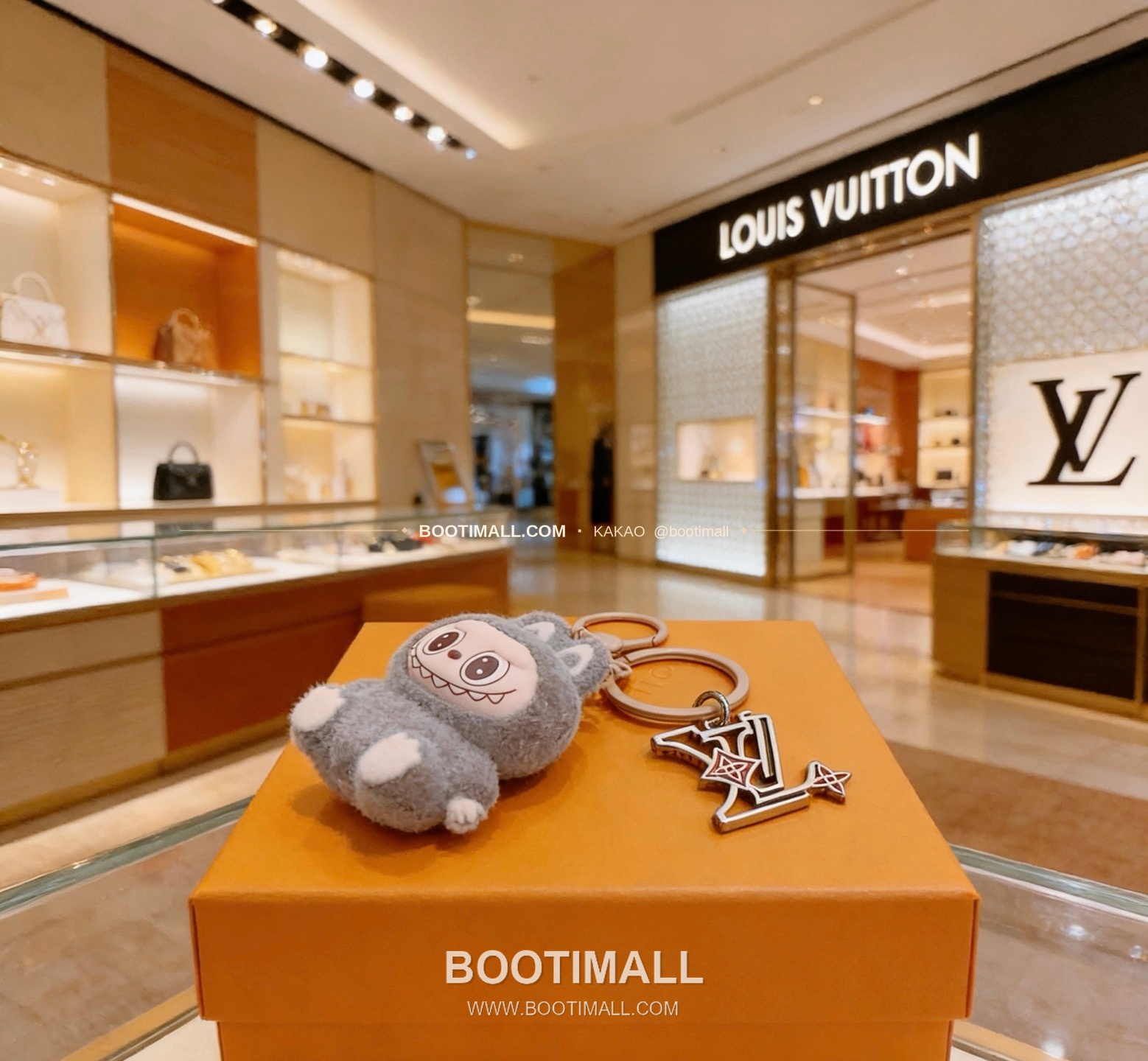 루이비통 라부부 콜라보 앵거 포레스트 빈티지 메탈 키링 Louis Vuitton Labubu Collaboration Anger Forest Vintage Metal Keyring 1