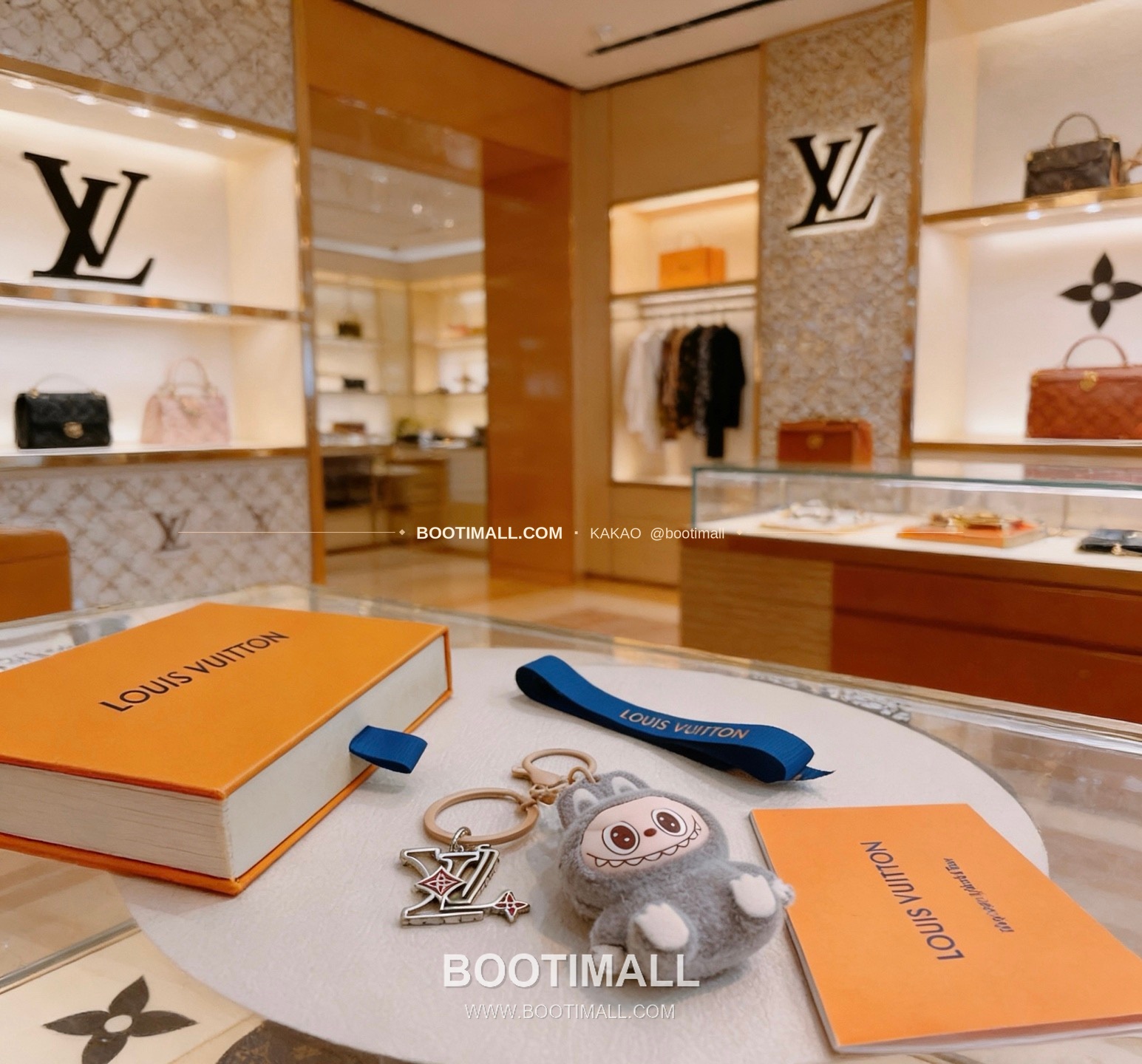 루이비통 라부부 콜라보 앵거 포레스트 빈티지 메탈 키링 Louis Vuitton Labubu Collaboration Anger Forest Vintage Metal Keyring 2