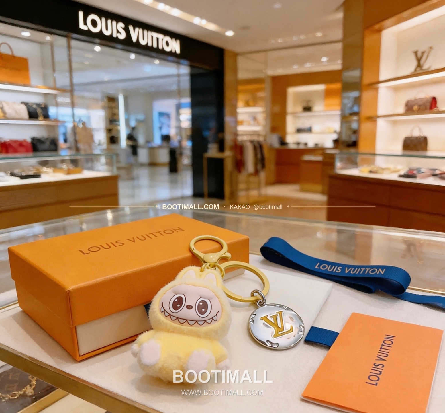 루이비통 라부부 콜라보 앵거 포레스트 빈티지 메탈 키링 Louis Vuitton Labubu Collaboration Anger Forest Vintage Metal Keyring 1
