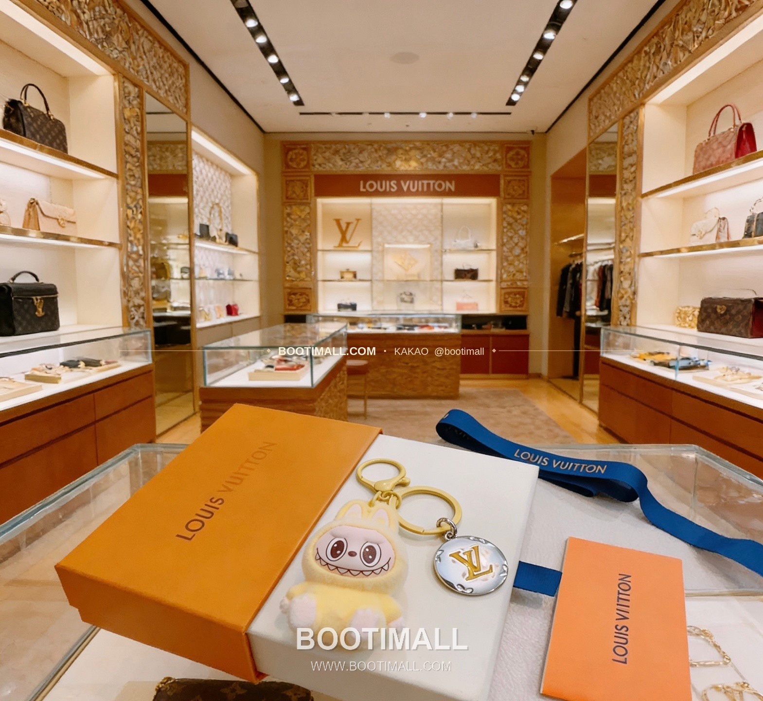 루이비통 라부부 콜라보 앵거 포레스트 빈티지 메탈 키링 Louis Vuitton Labubu Collaboration Anger Forest Vintage Metal Keyring 3