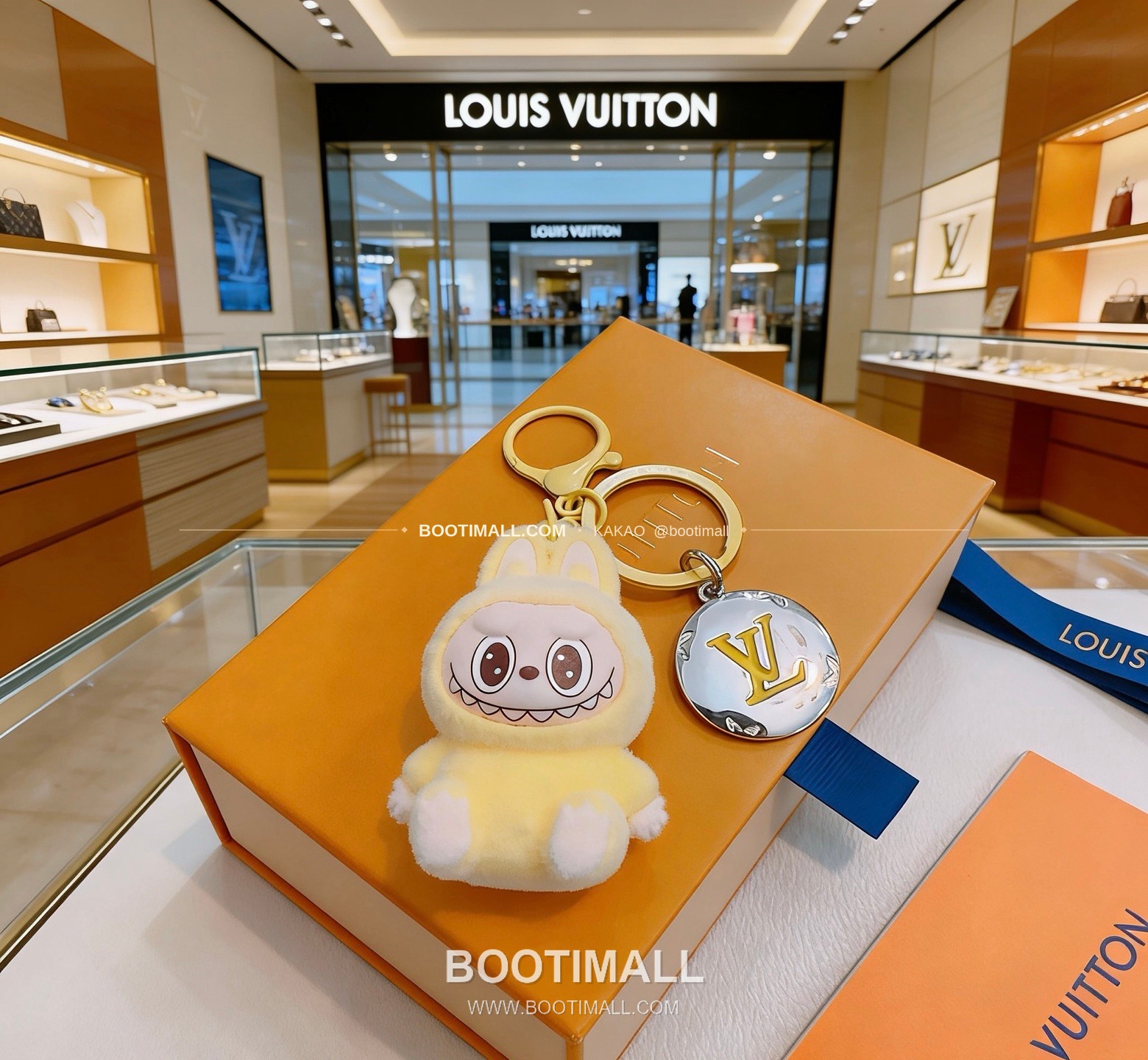 루이비통 라부부 콜라보 앵거 포레스트 빈티지 메탈 키링 Louis Vuitton Labubu Collaboration Anger Forest Vintage Metal Keyring 4