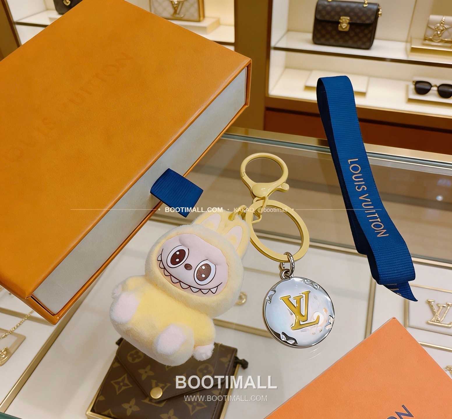 루이비통 라부부 콜라보 앵거 포레스트 빈티지 메탈 키링 Louis Vuitton Labubu Collaboration Anger Forest Vintage Metal Keyring 6