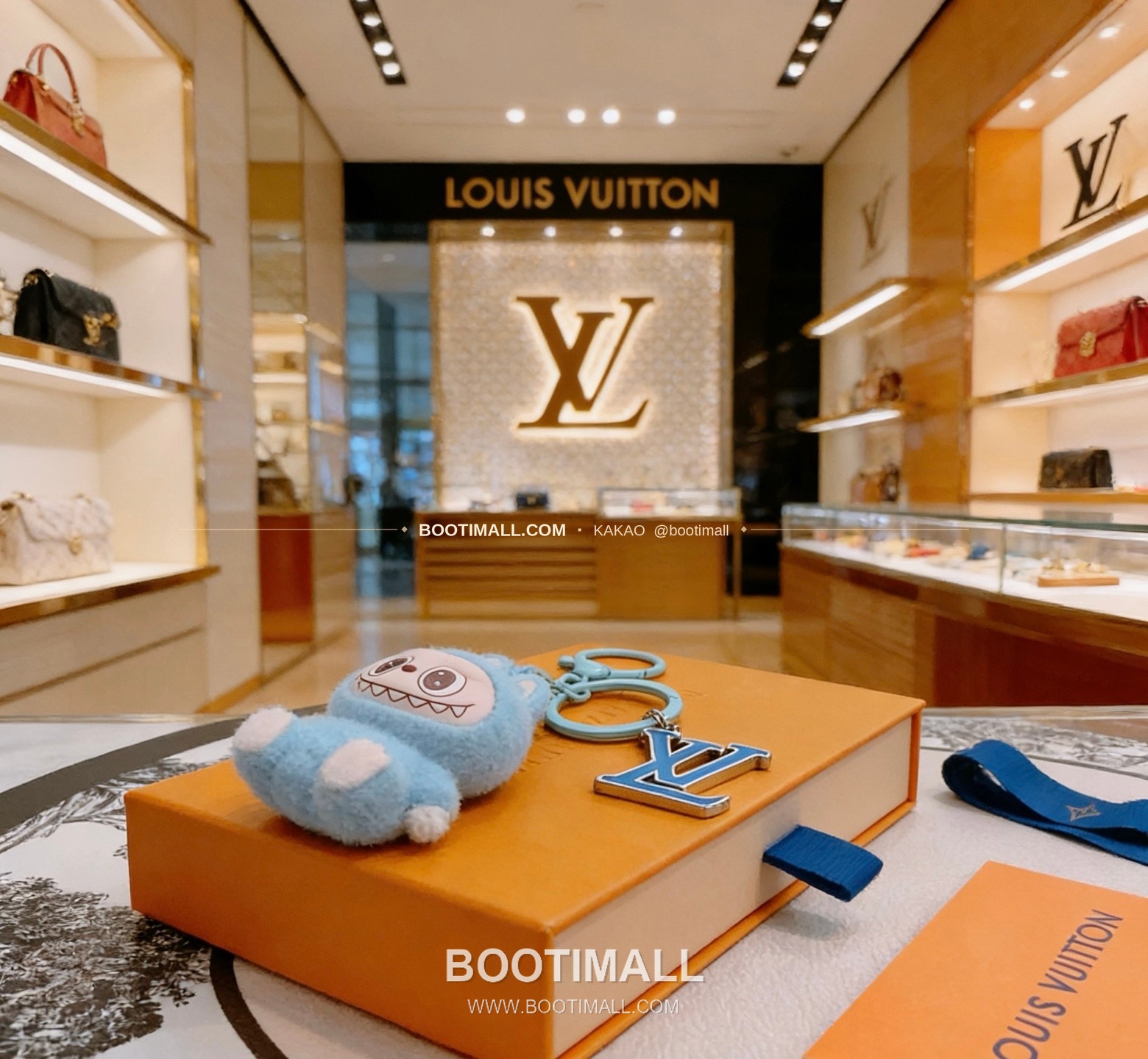 루이비통 라부부 콜라보 앵거 포레스트 빈티지 메탈 키링 Louis Vuitton Labubu Collaboration Anger Forest Vintage Metal Keyring 1