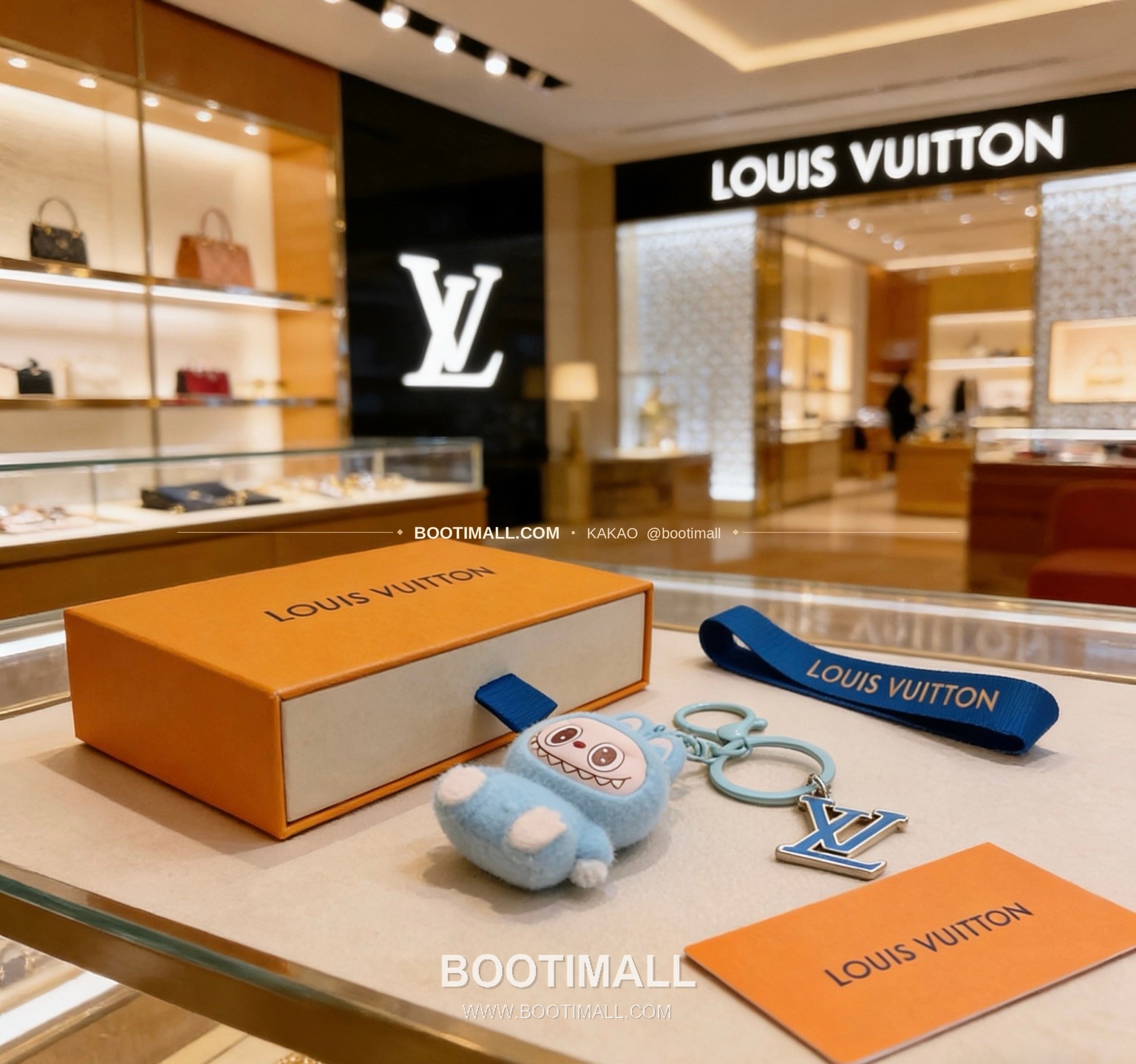 루이비통 라부부 콜라보 앵거 포레스트 빈티지 메탈 키링 Louis Vuitton Labubu Collaboration Anger Forest Vintage Metal Keyring 3