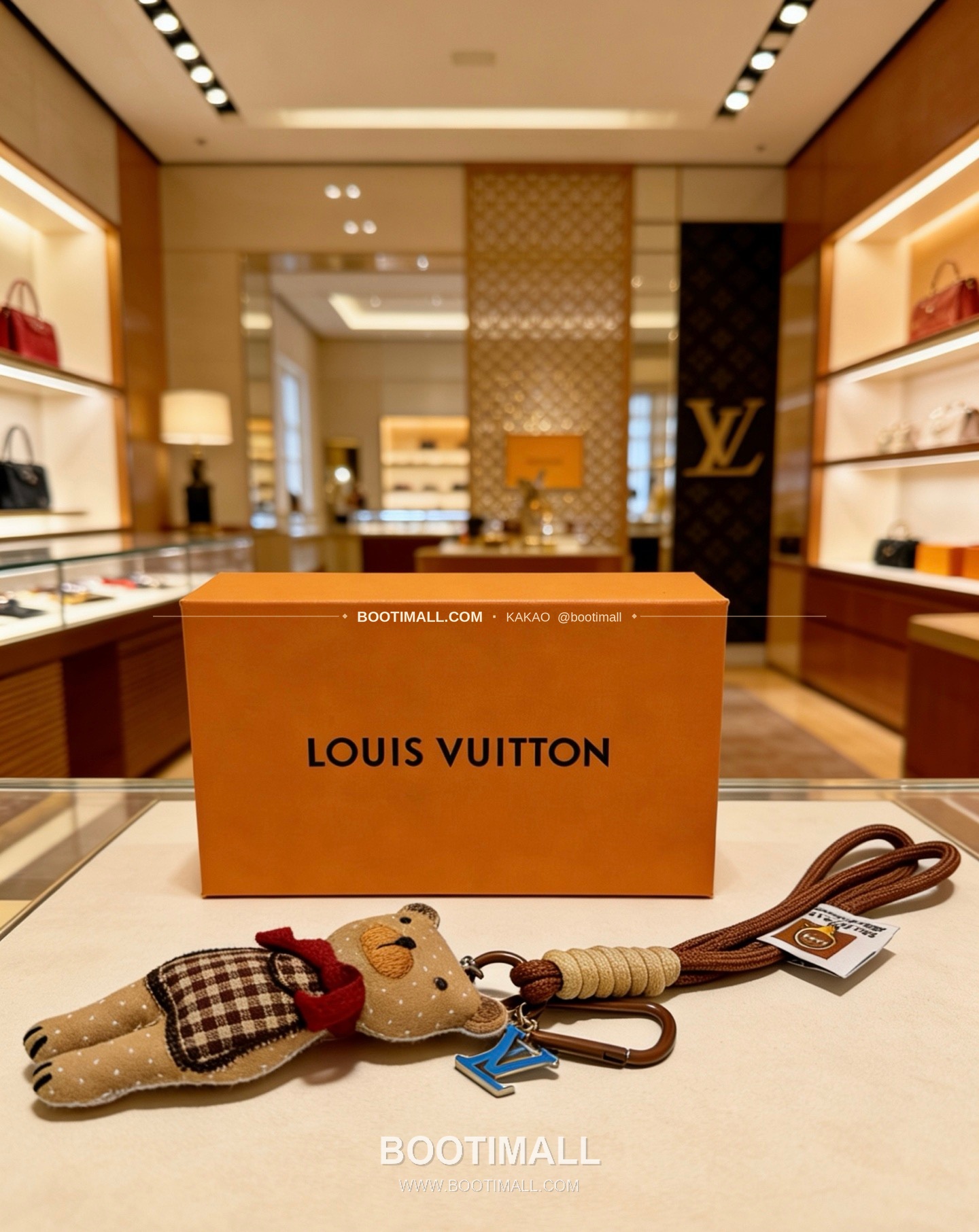루이비통 앵거 포레스트 빈티지 메탈 키링 Louis Vuitton Anger Forest Vintage Metal Keyring 4