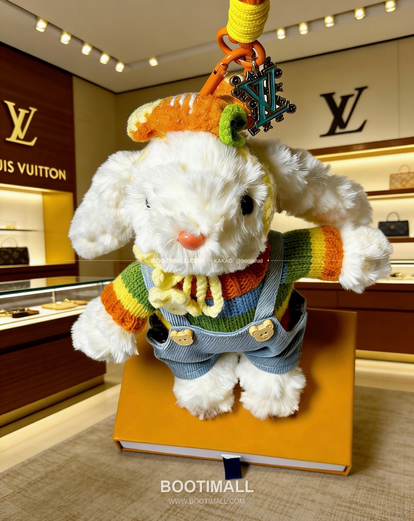 루이비통 앵거 포레스트 빈티지 메탈 키링 Louis Vuitton Anger Forest Vintage Metal Keyring 3