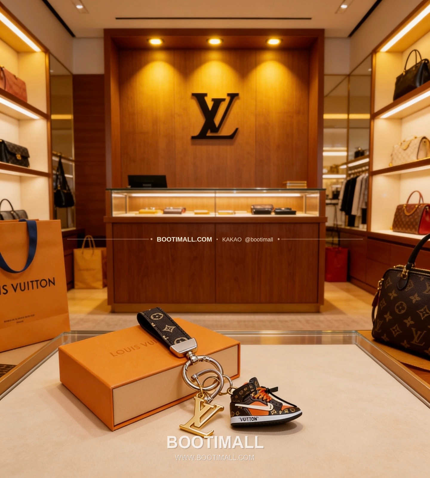 루이비통 앵거 포레스트 빈티지 메탈 키링 Louis Vuitton Anger Forest Vintage Metal Keyring 1