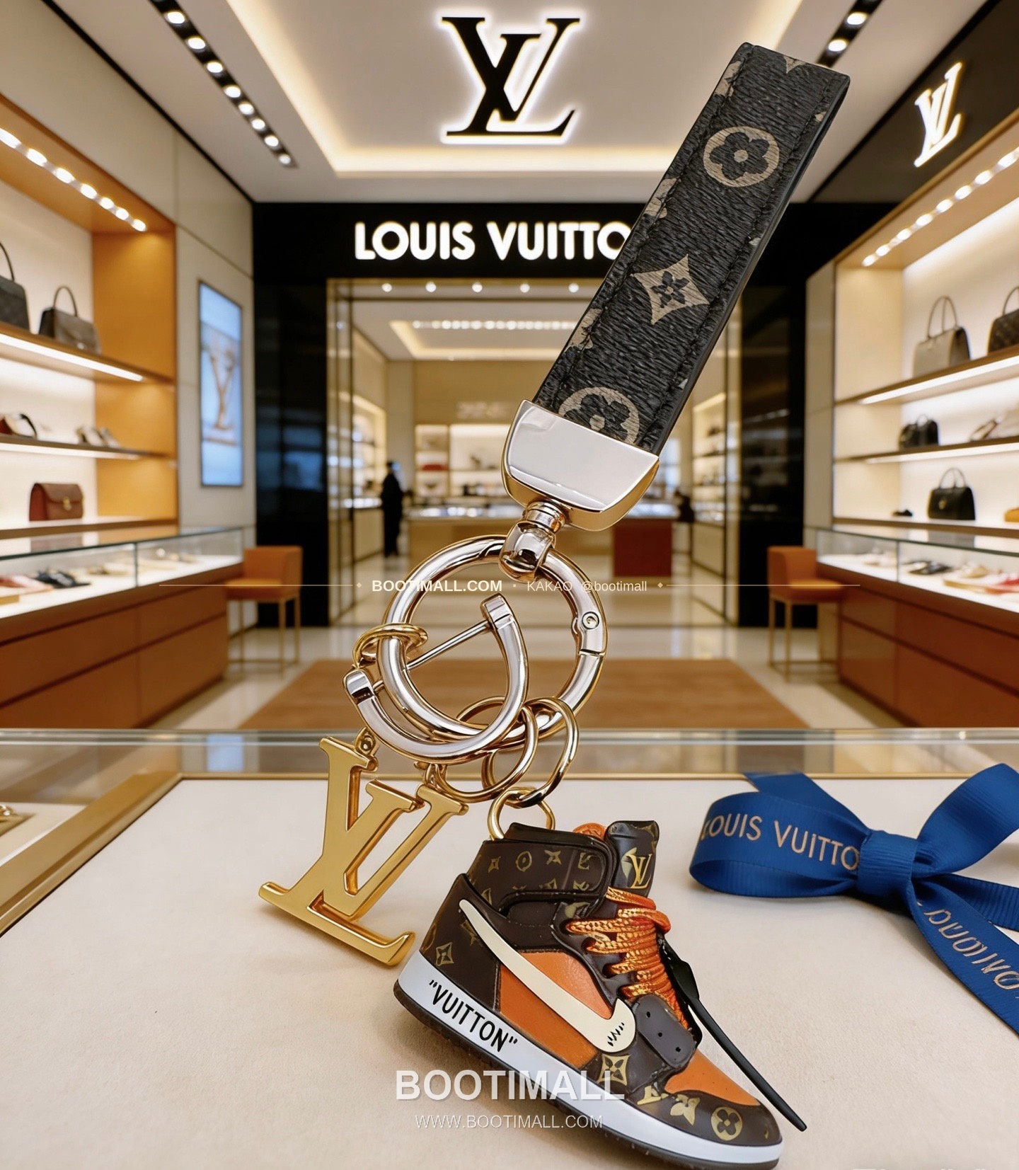 루이비통 앵거 포레스트 빈티지 메탈 키링 Louis Vuitton Anger Forest Vintage Metal Keyring 2