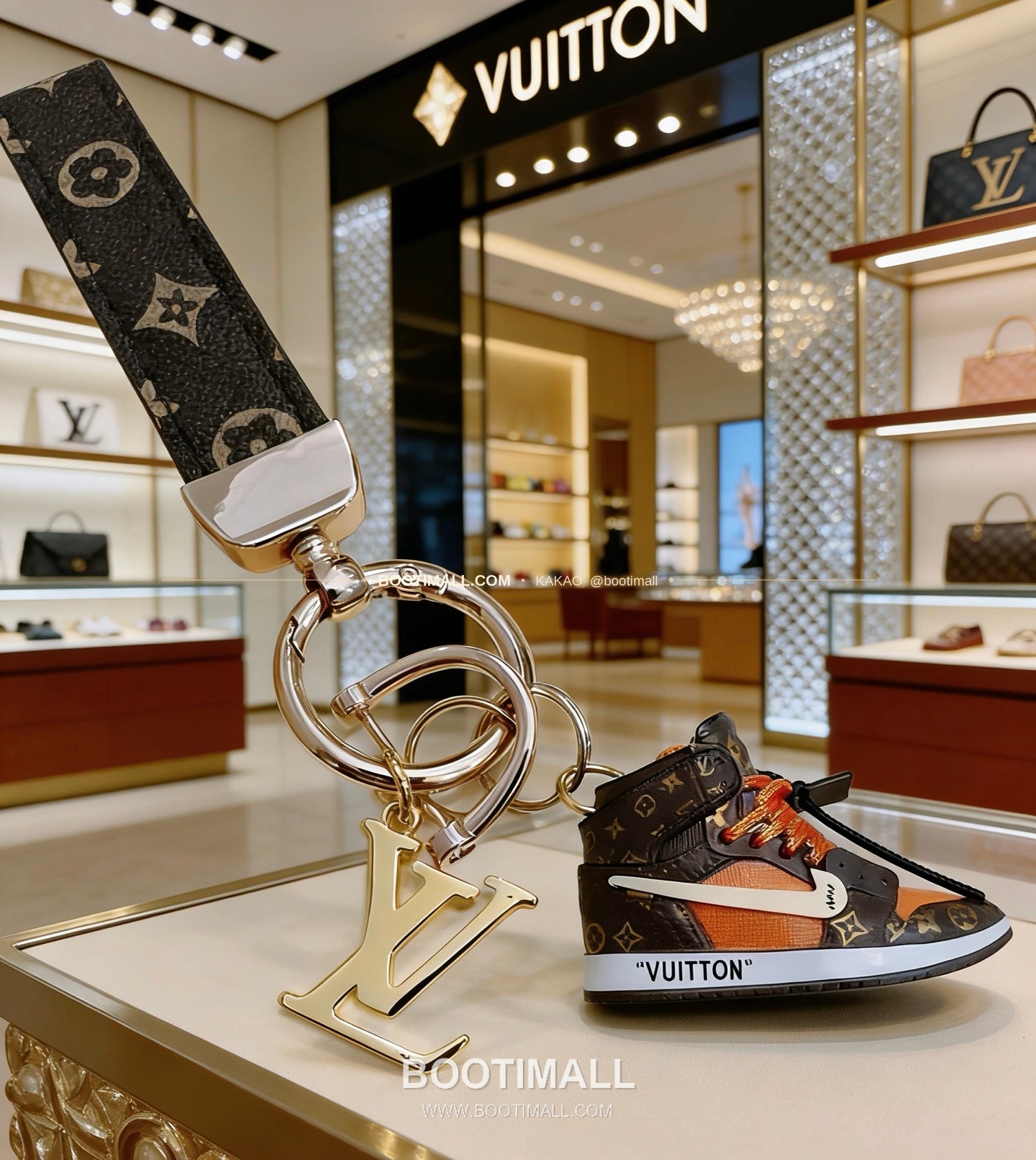 루이비통 앵거 포레스트 빈티지 메탈 키링 Louis Vuitton Anger Forest Vintage Metal Keyring 3