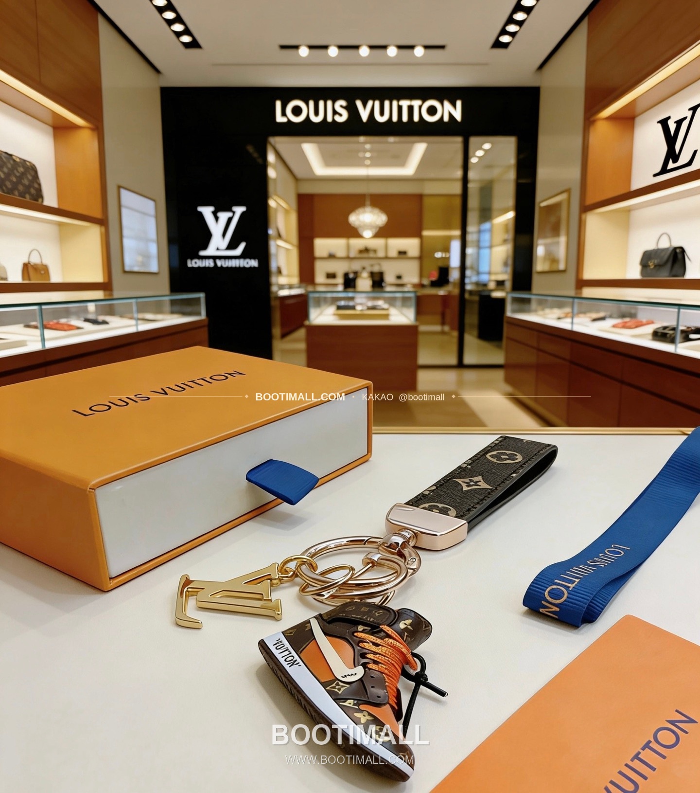 루이비통 앵거 포레스트 빈티지 메탈 키링 Louis Vuitton Anger Forest Vintage Metal Keyring 6