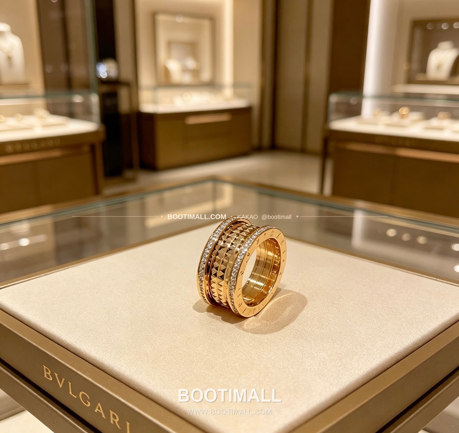 불가리 디바스 드림 로즈골드 다이아 링 Bulgari Divas' Dream Rose Gold Diamond Ring 2