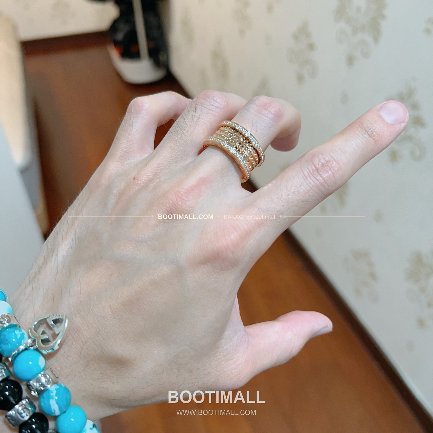 불가리 디바스 드림 로즈골드 다이아 링 Bulgari Divas' Dream Rose Gold Diamond Ring 3