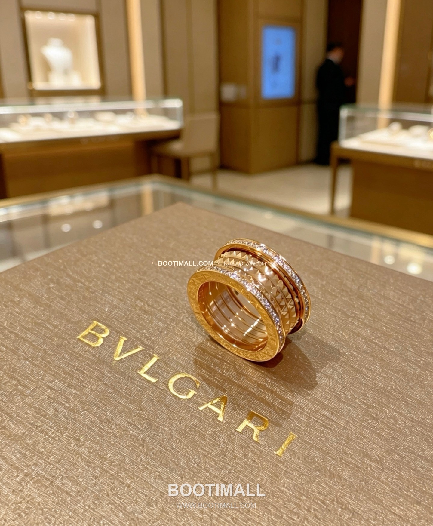 불가리 디바스 드림 로즈골드 다이아 링 Bulgari Divas' Dream Rose Gold Diamond Ring 7