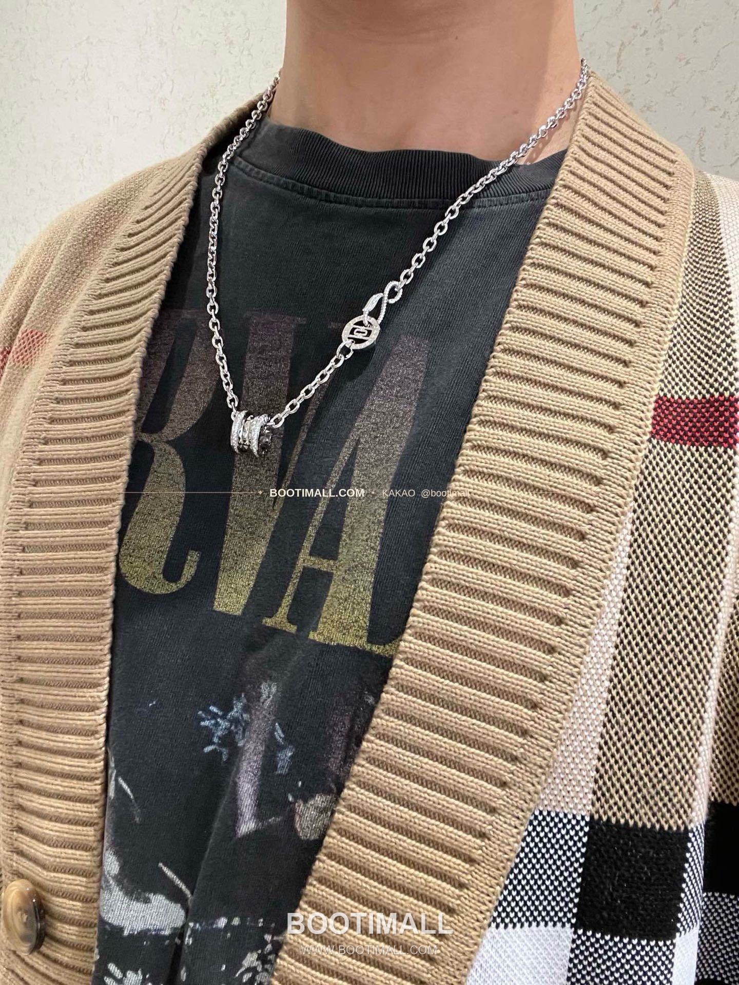 불가리 디바스 드림 V 골드 팬던트 네크리스 Bulgari Divas' Dream V Gold Pendant Necklace 7