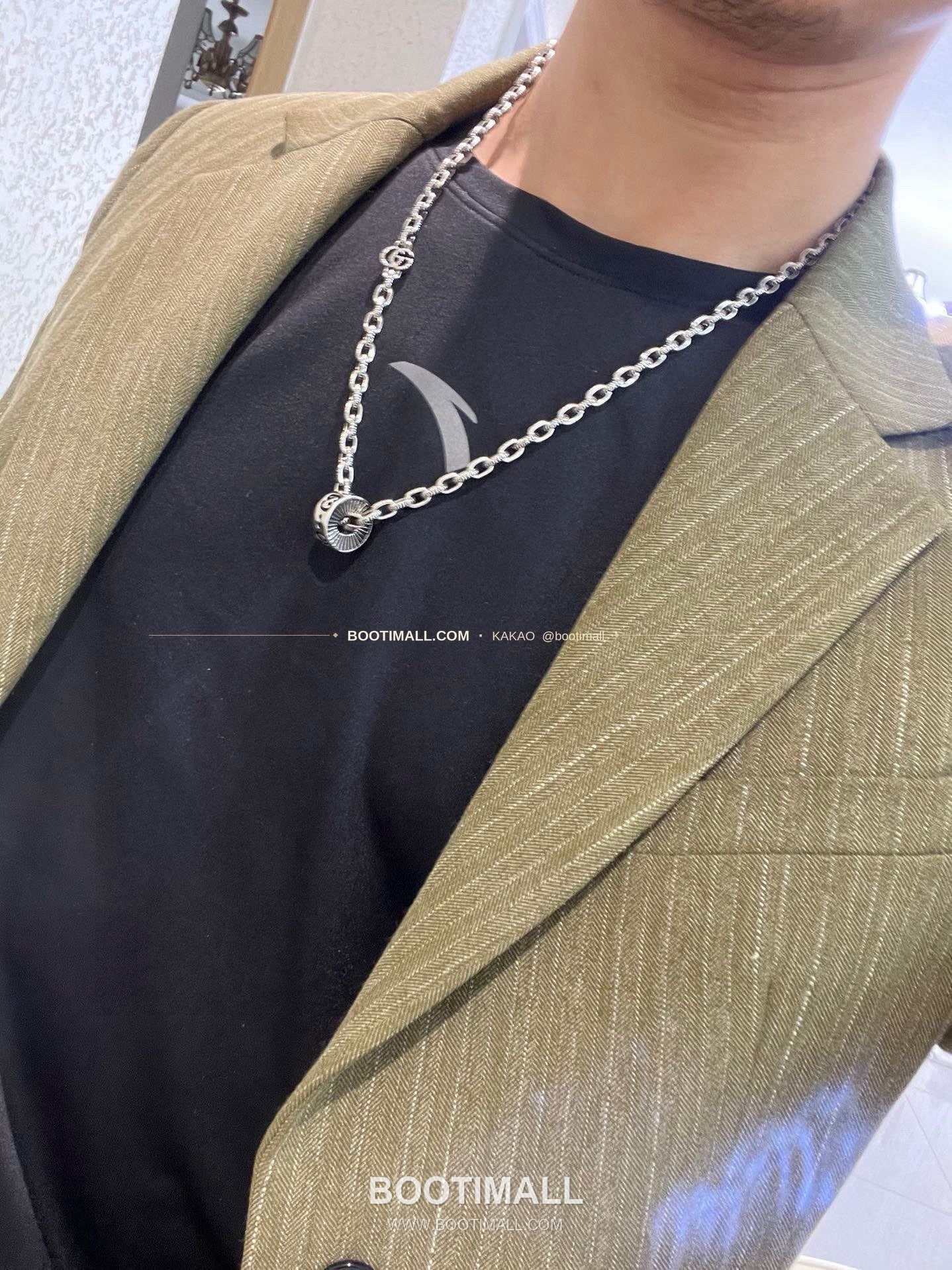 구찌 2026 앵거 포레스트 더블 G 롤링 체인 네크리스 Gucci 2026 Anger Forest Double G Rolling Chain Necklace 3