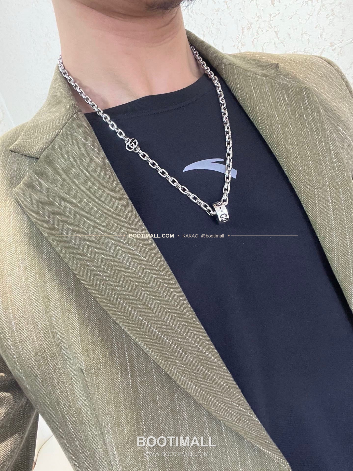 구찌 2026 앵거 포레스트 더블 G 롤링 체인 네크리스 Gucci 2026 Anger Forest Double G Rolling Chain Necklace 4
