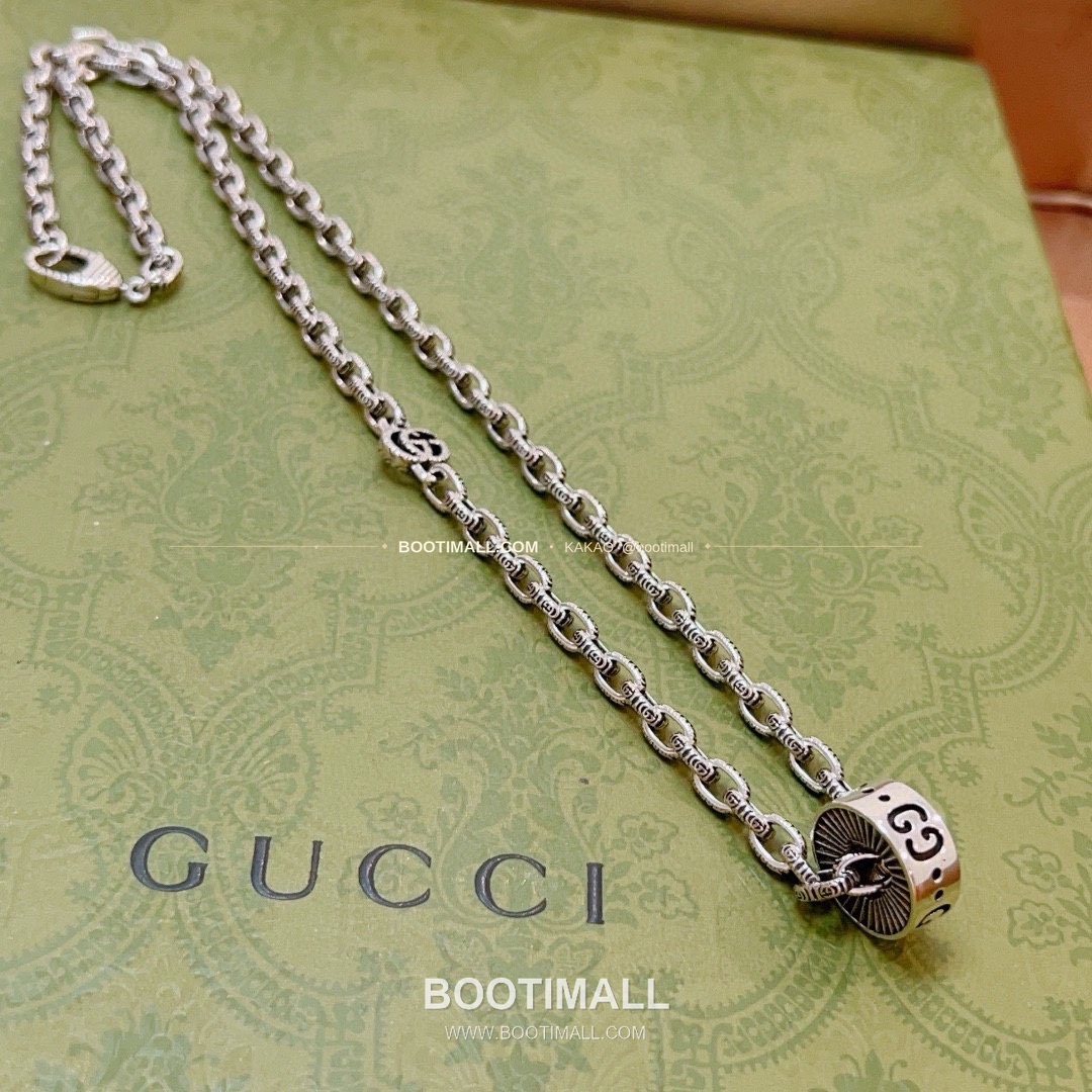 구찌 2026 앵거 포레스트 더블 G 롤링 체인 네크리스 Gucci 2026 Anger Forest Double G Rolling Chain Necklace 5