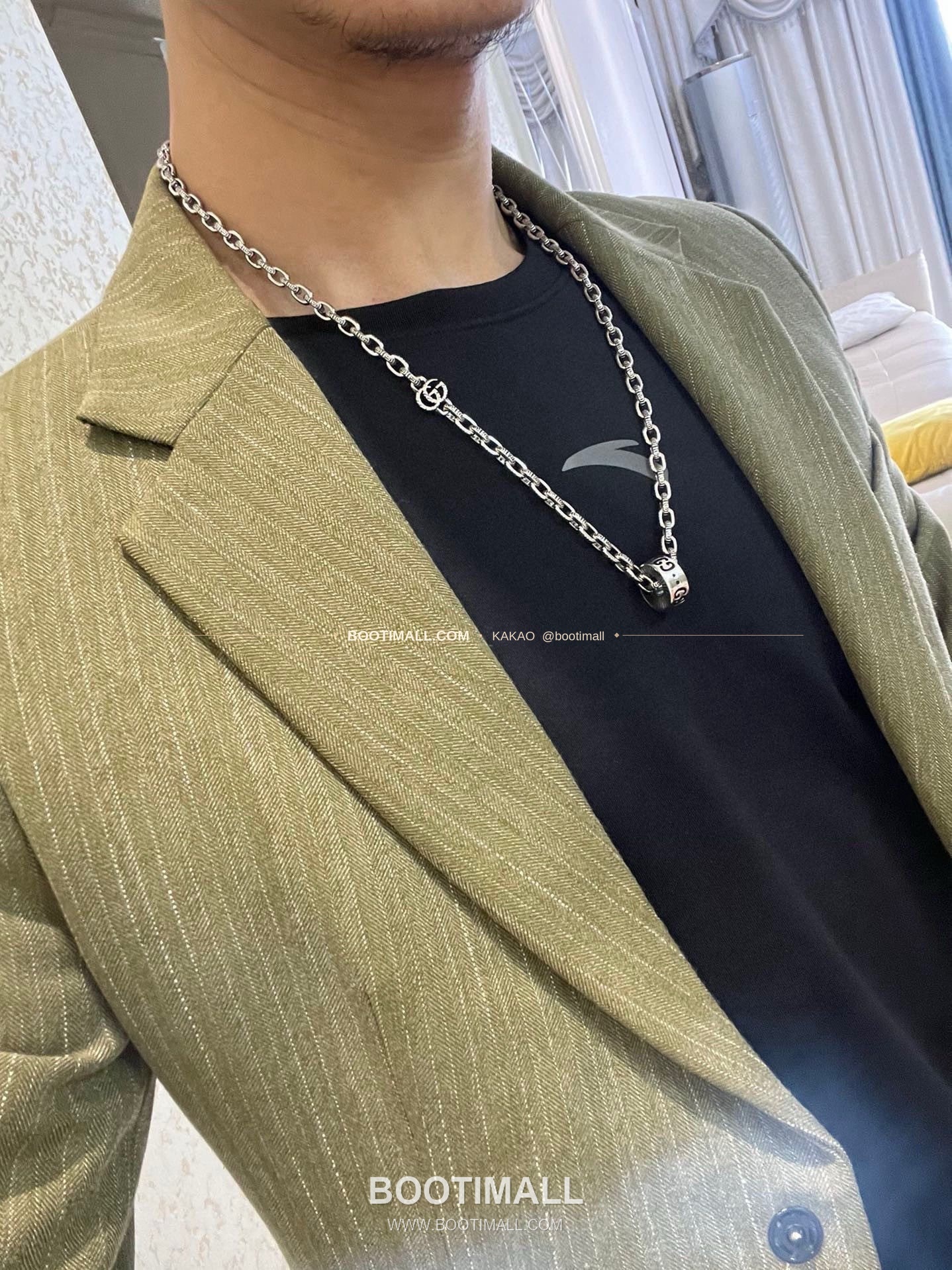 구찌 2026 앵거 포레스트 더블 G 롤링 체인 네크리스 Gucci 2026 Anger Forest Double G Rolling Chain Necklace 6