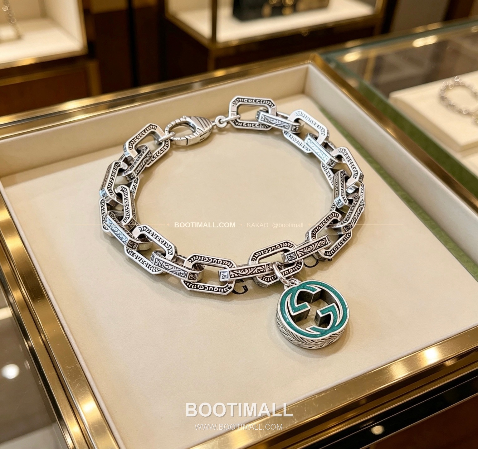 구찌 2026 더블 G 로고 체인 브레이슬릿 Gucci 2026 Double G Logo Chain Bracelet 1