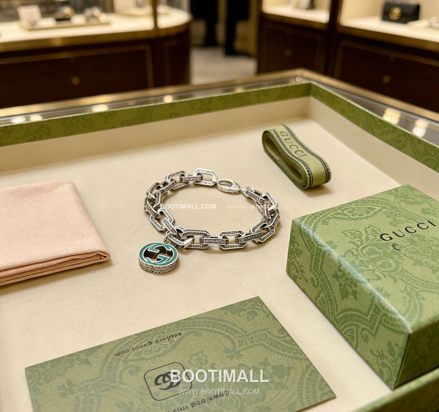 구찌 2026 더블 G 로고 체인 브레이슬릿 Gucci 2026 Double G Logo Chain Bracelet 2