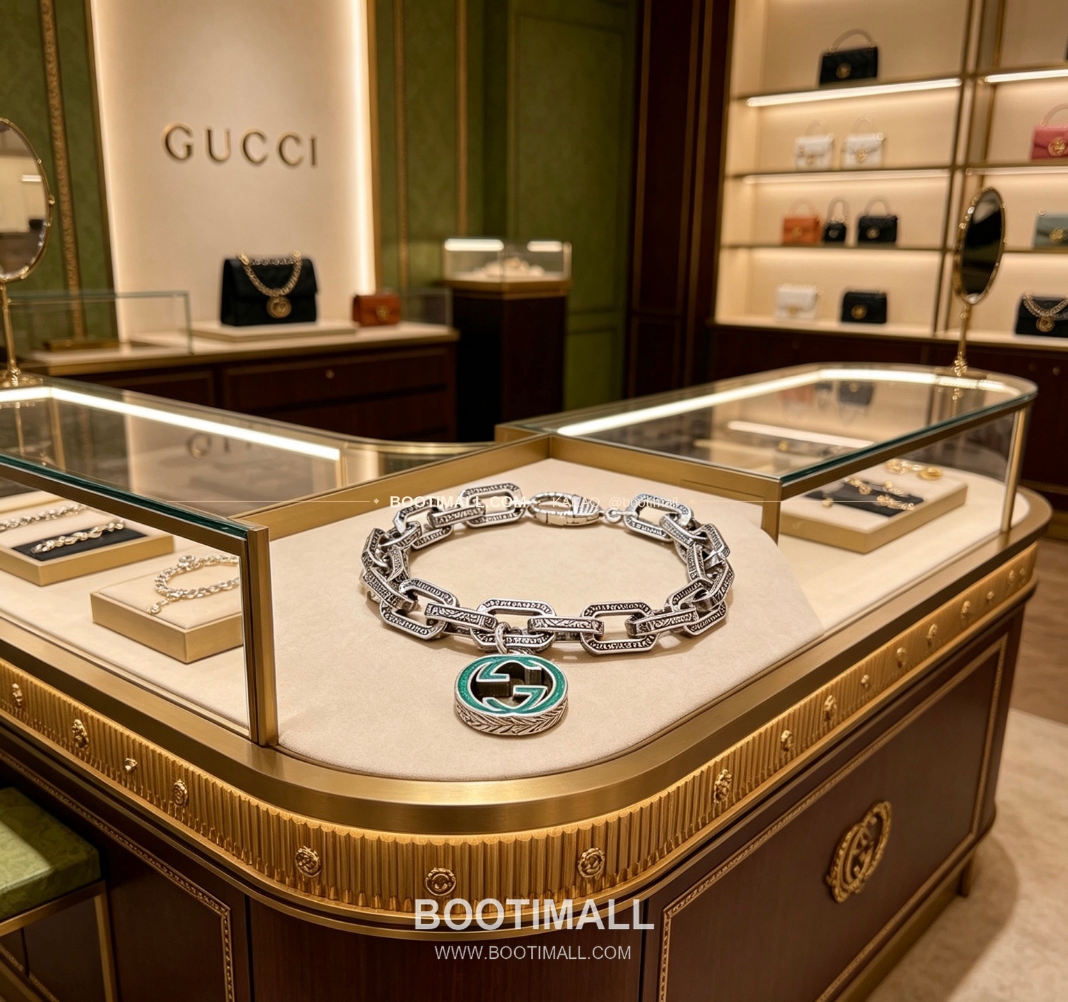 구찌 2026 더블 G 로고 체인 브레이슬릿 Gucci 2026 Double G Logo Chain Bracelet 5